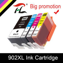 HTL-cartucho de tinta 902XL, para HP 902 XL, 906, HP Officejet 6954, 6960, 6961, 6963, 6964, 6965, 6966 2024 - compra barato