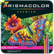 Prismacolor-lápiz de dibujo Premier, 48 colores, suave, aceitoso, 3,8 MM, core, lapislázuli de cor, Sanford Prismacolor 2024 - compra barato