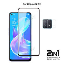 For Oppo A72 5G Camera Lens Protecting Film & Full Coverage Protective Tempered Glass Phone Screen Protector 2024 - buy cheap