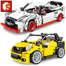 sembo blocks technique open car super sets runabout model building  DIY brick toy city great vehicle speed champions racing 2024 - buy cheap