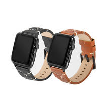 Para Apple Watch Band serie 5/4/3/2/1 correa de cuero de gran venta Correa deportiva 42 mm correa de 38 mm 2024 - compra barato