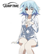 JumpTime-calcomanía de estilo de coche Infinite Stratos, pegatina de belleza 3D para coche, 13cm x 7,3 cm, chica Sexy de Anime, Sarashiki Tatenashi 2024 - compra barato