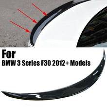 Car Rear Trunk Spoiler Wing Lip For BMW 3 Series F30 P Style 2012 2013 2014 2015 2016-2020 ABS Gloss Black Rear Spoilers 2024 - buy cheap