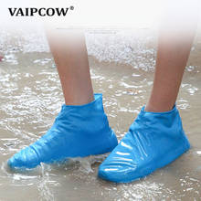 Многоразовые латексные водонепроницаемые чехлы для обуви от дождя Нескользящие резиновые плотные Защитные чехлы для обуви от дождя 2024 - купить недорого