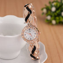 Fashion Bracelet Watches Women Luxury Crystal Dress Wristwatches Clock Women's Fashion Casual Quartz Watch Reloj Mujer Gift 2024 - buy cheap