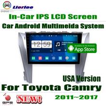 Sistema multimídia automotivo, reprodutor com tela lcd ips de 9 polegadas, android, navegação gps, amp, bluetooth, sd, usb, aux, wi-fi, para toyota camry aurion 2002-2013 2024 - compre barato