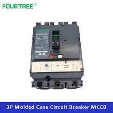 MCCB-Disyuntor de caja moldeada, interruptor de aire tipo NSX, protección de distribución, 3P, 100N, 32A, 40A, 50A, 63A, 80A, 100A 2024 - compra barato