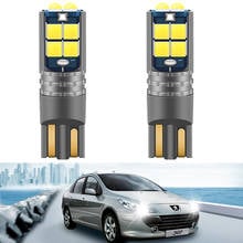 2Pcs LED T10 W5W Canbus Super Bright Car Clearance Bulb 501 168 10SMD 3030 Car Reading Dome Lights Auto Marker Lamps Wedge 2024 - buy cheap