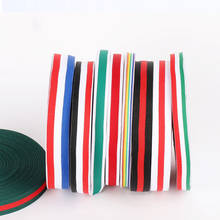 New 5Yards 30mm Stripes Twill Polyester Webbings  DIY Sewing Trim Waist Band Lace Ribbons Garment Accessory 2024 - buy cheap