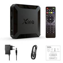 X96Q Smart TV BOX And roid 10.0 Allwinner H313 Quad Core 2GB 16GB 4K Set-Top Box   2024 - buy cheap