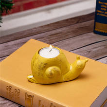 Home Candlestick Furnishing Rabbit Animal Candle Tray Snail Eggshell Chicken Party Decoration 2024 - buy cheap