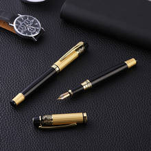 Guoyi K901 Роскошные чернила перьевая ручка 0,5 мм металлический High-End Бизнес офисные подарки массовое изготовление на заказ логотип цифровым пером 2024 - купить недорого