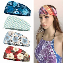 Flower Butterfly Headband Women Floral Hairband Ladies Bandanas Fashion Turban Elastic Headwear Girls Head Wrap Hair Accessories 2024 - buy cheap