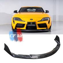 Spoiler de fibra de carbono para toyota supra, a90 a91 mk5 2019 up, estilo do carro 2024 - compre barato