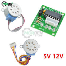 1 Set ULN2003 Driver Board Module + 28BYJ-48 5V/12V Reduction Gear Stepper Motor 4 Phase Step Motor for Arduino 2024 - buy cheap