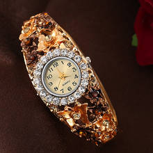 Elegant Women Watches Fashion Ladies Diamond Luxury Watch Stainless Steel Rhinestone Quartz Wrist Watch Gift Zegarek Damski 2020 2024 - buy cheap