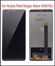 Tela lcd de toque para zte nubia red magic mars nx619j, 6.01 ", com sensor de vidro, digitalizador, para substituição 2024 - compre barato