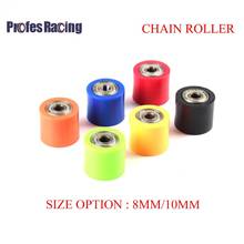 Chain Roller Plastic Metal 8MM 10MM Pulley Slider Tensioner Wheel Guide For Pit Dirt Mini Bike Atv Differ Color 28mm x 32mm 2024 - buy cheap
