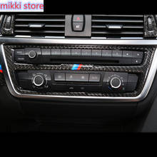 For BMW F30 F31 F32 F33 F34 F36 Carbon fiber Car Control CD Panel Cover Trim Air conditioning Outlet Frame Decoration Sticker 2024 - buy cheap