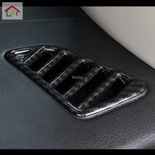 Автомобильный ABS хромированный передний выход кондиционера вентиляционное отверстие Стайлинг гарнир крышка рамка лампа отделка 2шт для Renault Kadjar 2016 2017 2018 2024 - купить недорого