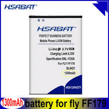 HSABAT BL6421 1300mAh Battery For Fly FF179 BL6421 Batteries 2024 - buy cheap