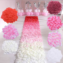 1000Pcs Multicolor Valentine's Day Romantic Silk Rose Petals Artificial Rose Flowers Party Wedding Decorations Accessories 2024 - buy cheap