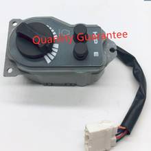 Interruptor do controlador de acelerador de escavadeira, troca de acelerador de escavadeira para mitsubishi ex 200 210 220 270 300 - 5 2024 - compre barato