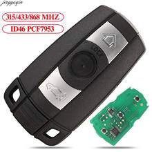 Jingyuqin Remote Smart Car Key 315/433/868MHz ID46 PCF7953 For BMW CAS3 E92/93 E60/61 3/5 Series X5 X6 Z4 Exchangeable Fob 2024 - buy cheap