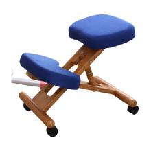 Ergonomic Kneeling Chair With Caster Stool Wood Office Posture Support Furniture Ergonomic Wooden Chair Balancing Body Back Pain 2024 - buy cheap