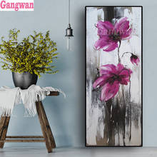 full drill square Diamond Embroidery Abstract Poppy Plant painting Full round 5d Diy diamond painting Diamond Mosaic large decor 2024 - buy cheap