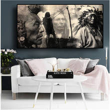 5d diy Diamond Painting Black and White Native Indian diamond Embroidery full round Mosaic abstract painting home decor YG1806 2024 - buy cheap