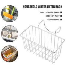 Brand New Stainless Steel Kitchen Sponge Storage Holder Sink Caddy Brush Towel Soap Drainer Rack for Kitchen Sink Drainer Basket 2024 - buy cheap