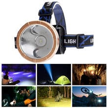 LED Headlamp Rechargeable Two Lighting Modes High Brightness Adjustable Headlamp for Fishing Camping Outdoor Activities 2024 - buy cheap