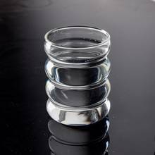 Heat-resistant Ripple Design Glass Cup Milk Cup Beer Espresso Coffee Cup Handmade Beer Mug Tea Whiskey Glass Cups Drinkware 2024 - buy cheap