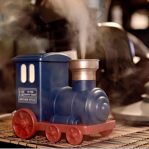 DEKAXI Мини USB увлажнитель воздуха игрушечный поезд ультразвуковой увлажнитель воздуха Арома эфирное масло диффузор тумана для дома дети спальня 2022 - купить недорого