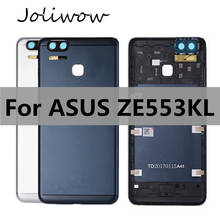 Для ASUS ZenFone 3 Zoom ZE553 задняя крышка батарейного отсека Корпус чехол с кнопкой регулировки громкости объектив камеры запасные части 2024 - купить недорого