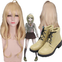 Anime Danganronpa V3 Akamatsu kaede Cosplay Costume shoes Boots Girl Women Halloween Cosplay wigs Dress Outfits Free Shipping 2024 - buy cheap