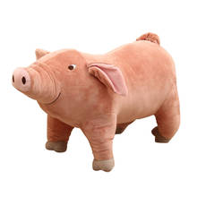 Dorimytrader Pop Lovely Big 60cm suave Emulational animal cerdo peluche de juguete 24 '' gigante relleno de dibujos animados muñeca muñeca regalo DY60543 2024 - compra barato