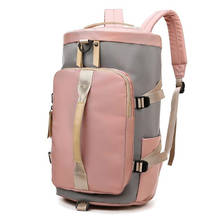 Nylon Women Men Travel Sports Gym Shoulder Bag Large Waterproof Nylon Handbags Black Pink Color Outdoor Sport Bags 2019 New 2024 - buy cheap