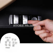 Interior Door Window Switch Button Trim Cover 14pcs For Benz E Class W212 S212 Coupe W207 C207 Car accesories interior Car Trim 2024 - buy cheap