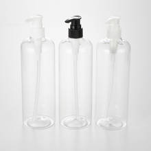 500ML X 20 Transparent Lotion Pump Bottle Empty Large Capacity Refillable Liquid Soap Shower Gel Dispenser Cosmetics Container 2024 - buy cheap