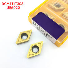 DCMT11T308 DCMT32.52 UE6020 carbide inserts Internal Turning tool DCMT 11T308 Lathe Tools Milling cutter CNC tool 2024 - buy cheap