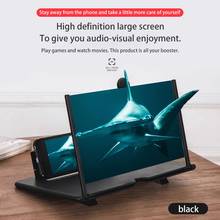 12 inch 3D Folding Cell Phone Screen Magnifier Radiation Protection 3D HD Video Amplifier Large Screen Cell Phone Bracket Holder 2024 - buy cheap