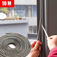 10m Self-adhesive Panels Sealing Noise insulation Brush Strip For Home Door Window Windproof Dust-proof Soundproof Strip Gasket 2024 - buy cheap