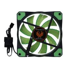120mm 15 LED Ultra Silent Computer PC Case Cooling Fan CPU Cooler 12V With Rubber Quiet Molex Connector 3/4Pin Plug Fans Cooler 2024 - buy cheap