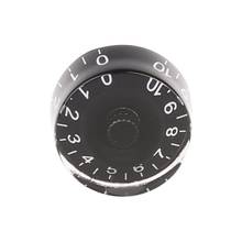 1pc Knob Button Volume Tone Control For LP Electric Guitar Bass Parts Black White Numerals B36F 2024 - buy cheap