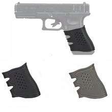 Empuñadura de goma Universal para pistola, cubierta de guante de agarre táctico antideslizante para Glock G17, G18, G19, G20, G34, G38, accesorios de caza 2024 - compra barato