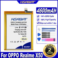 HSABAT BLP775 4600mAh Battery for OPPO Realme X50 Batteries 2024 - buy cheap
