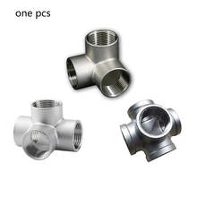 304 stainless steel pipe elbow 3-way 4-way 5-way pipe fittings pipe connector pipe joint female thread connector DN15/DN20/DN25 2024 - buy cheap