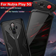 Capa de celular à prova de choque, capa tpu macia para zte nubia play 5g com dissipação de calor, suporte para gamepad para nubia nx651j 2024 - compre barato